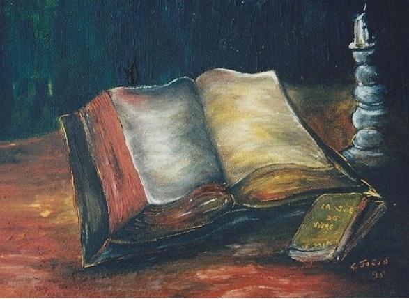 T56 - Bible ouverte (Van Gogh)