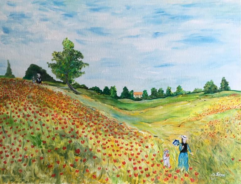 C12 - Champ de coquelicots
