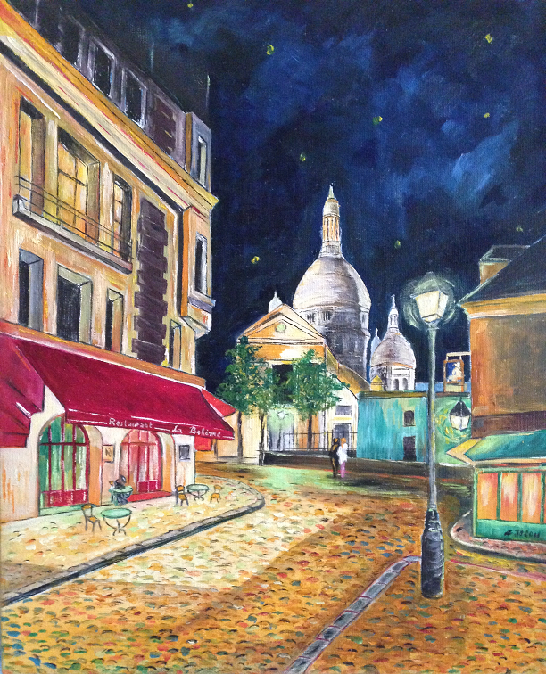 C04 - Place du tertre: le 