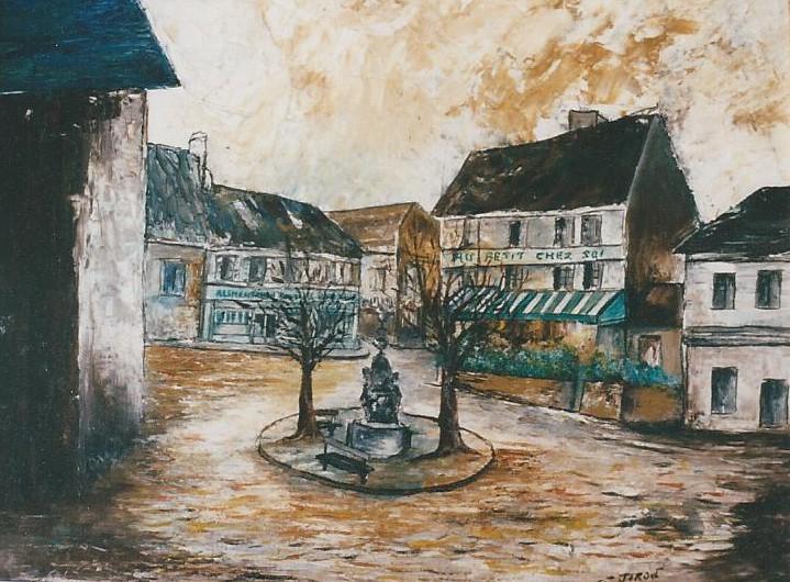 T36 - Place du bourg (La Celle Saint Cloud)
