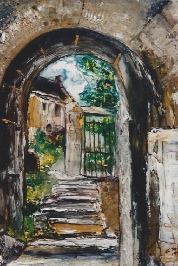 T95 - Une rue à Ramatuel